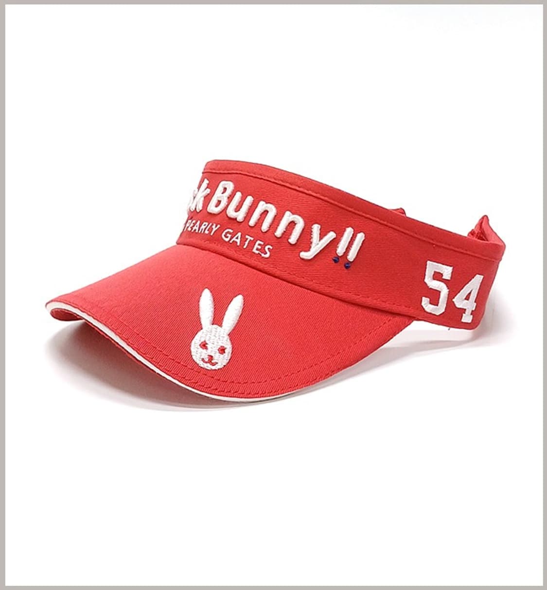 파리게이츠 정품 잭버니 콜라보 골프 썬캡 모자 K-28 상품이미지1