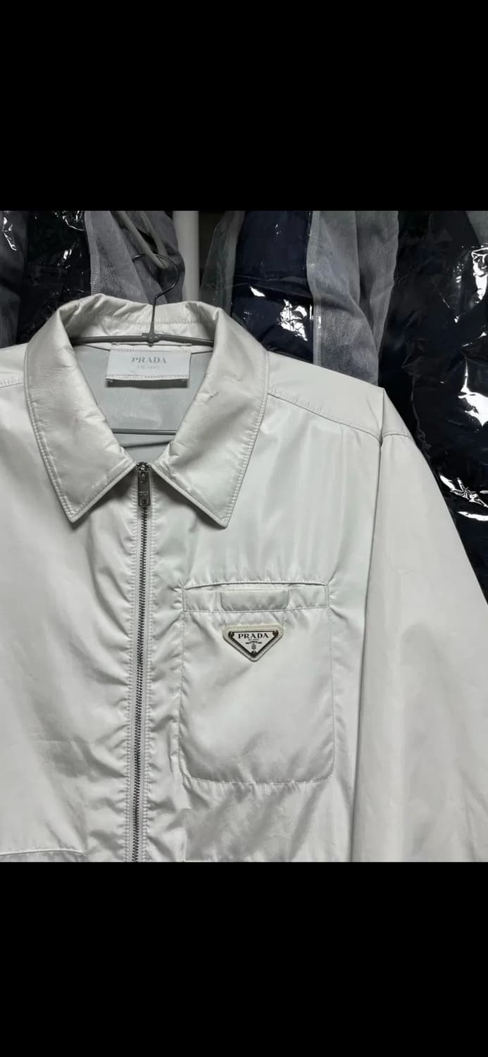 프라다 화이트 리나일론 자켓(50) 상품이미지2