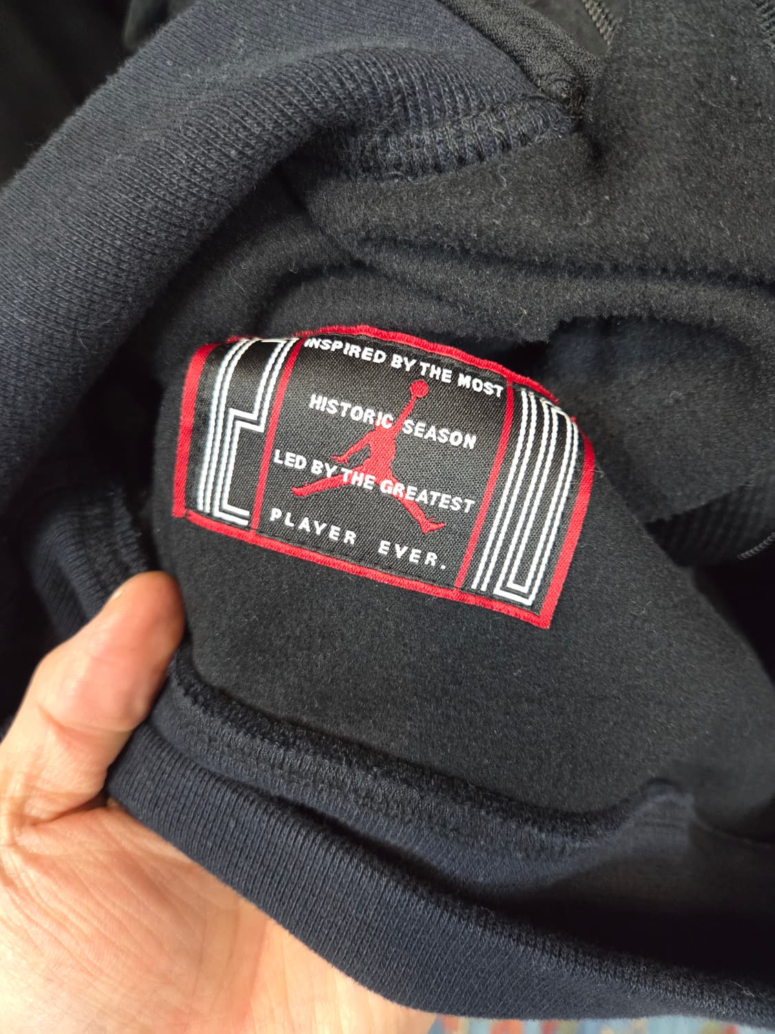 에어조던 점프맨 72-10 써마핏 기모 바시티 자켓 m 상품이미지4