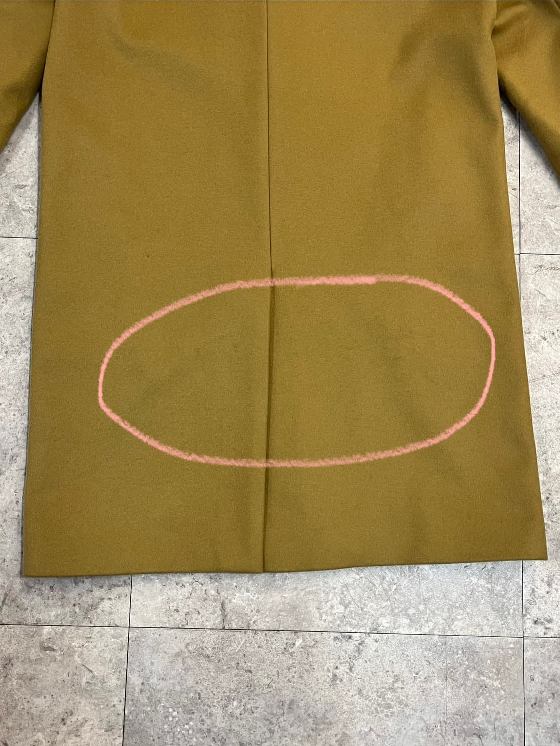 인사일런스 울 캐시미어 롱코트 카멜 M #csz3419 상품이미지9