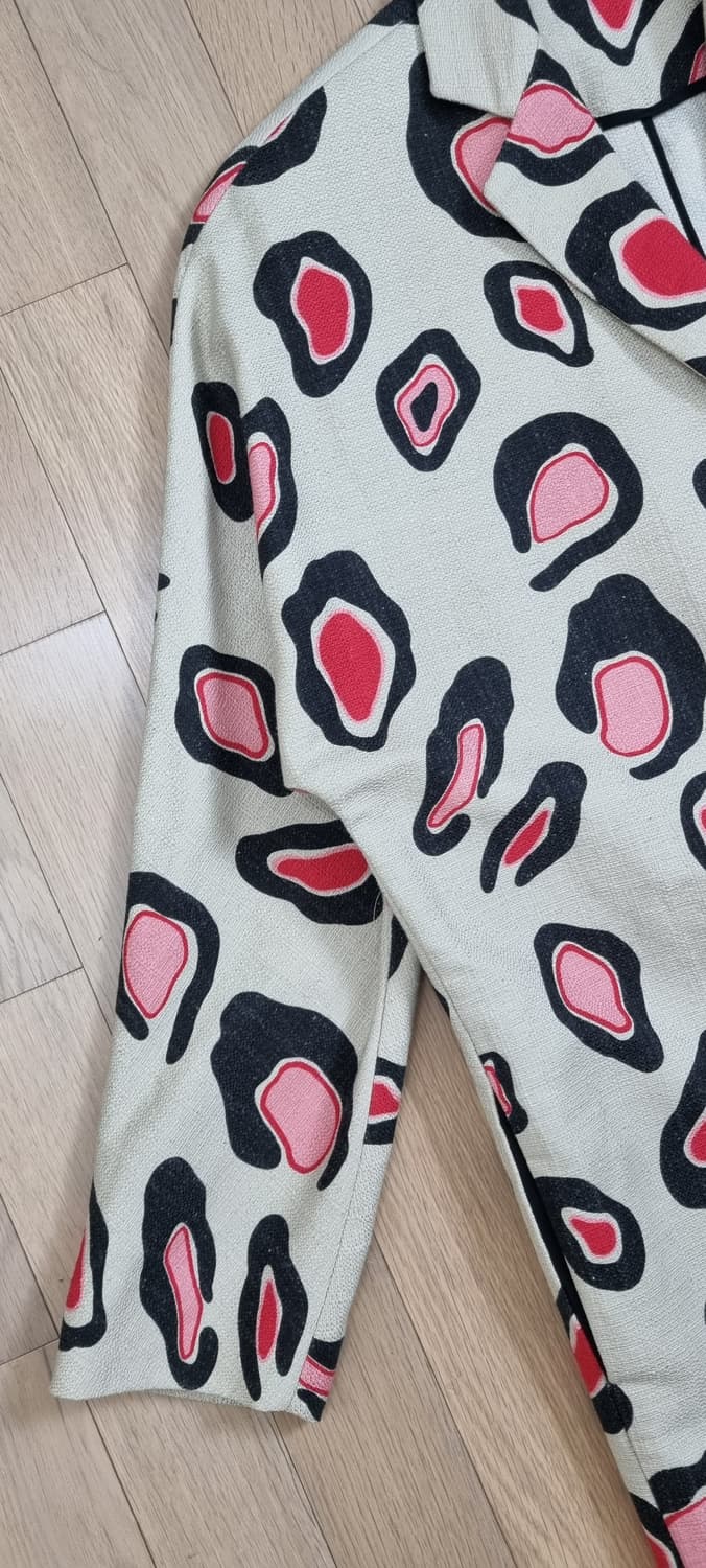 MSGM 애니멀 프린트 롱 코트 M _ 여성 상품이미지3