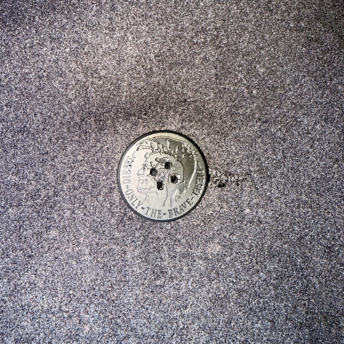 디젤 울 니트 콤비 피코트 상품이미지6