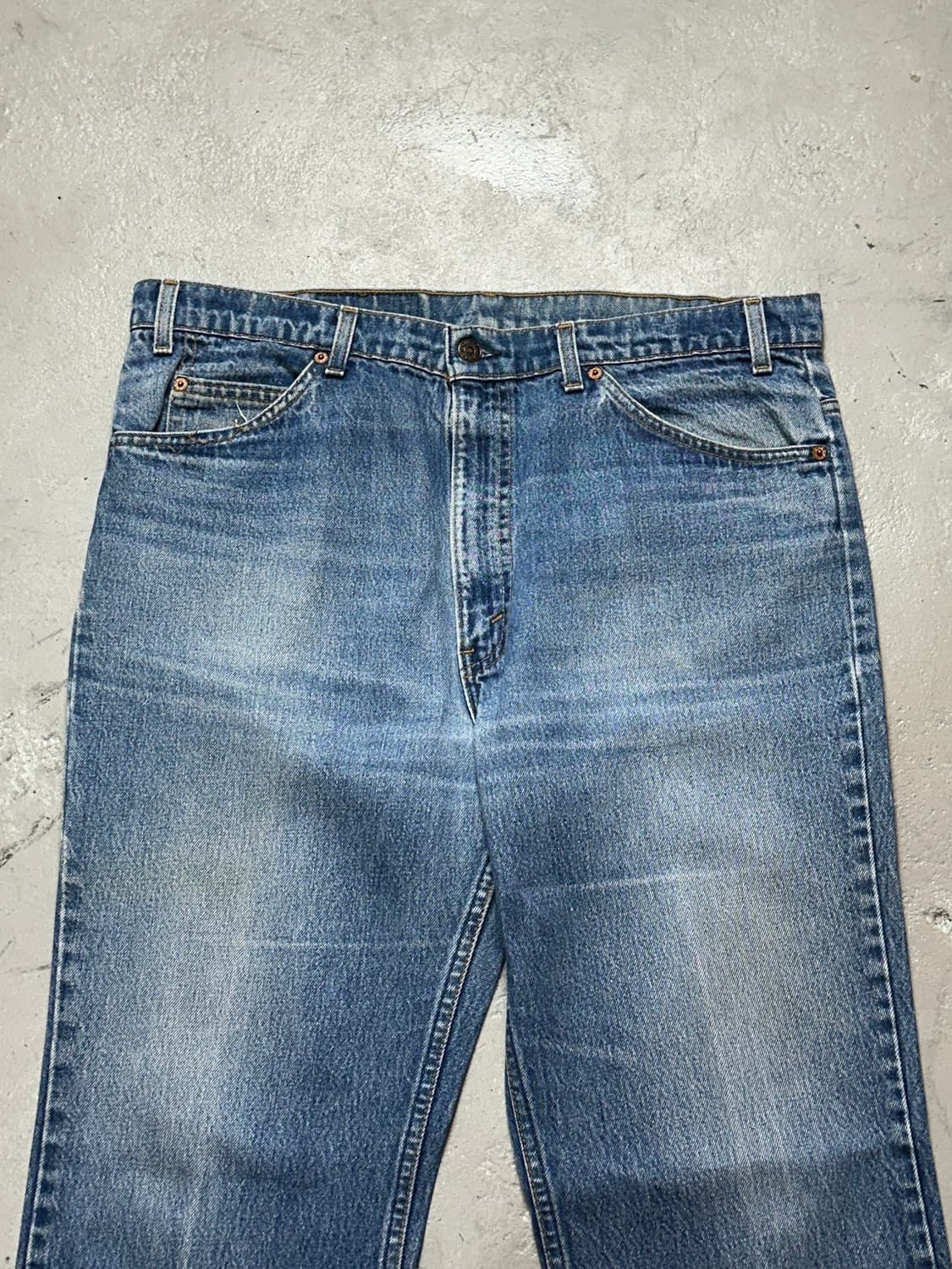 90's USA Made 리바이스 517 부츠컷 플레어진 상품이미지5