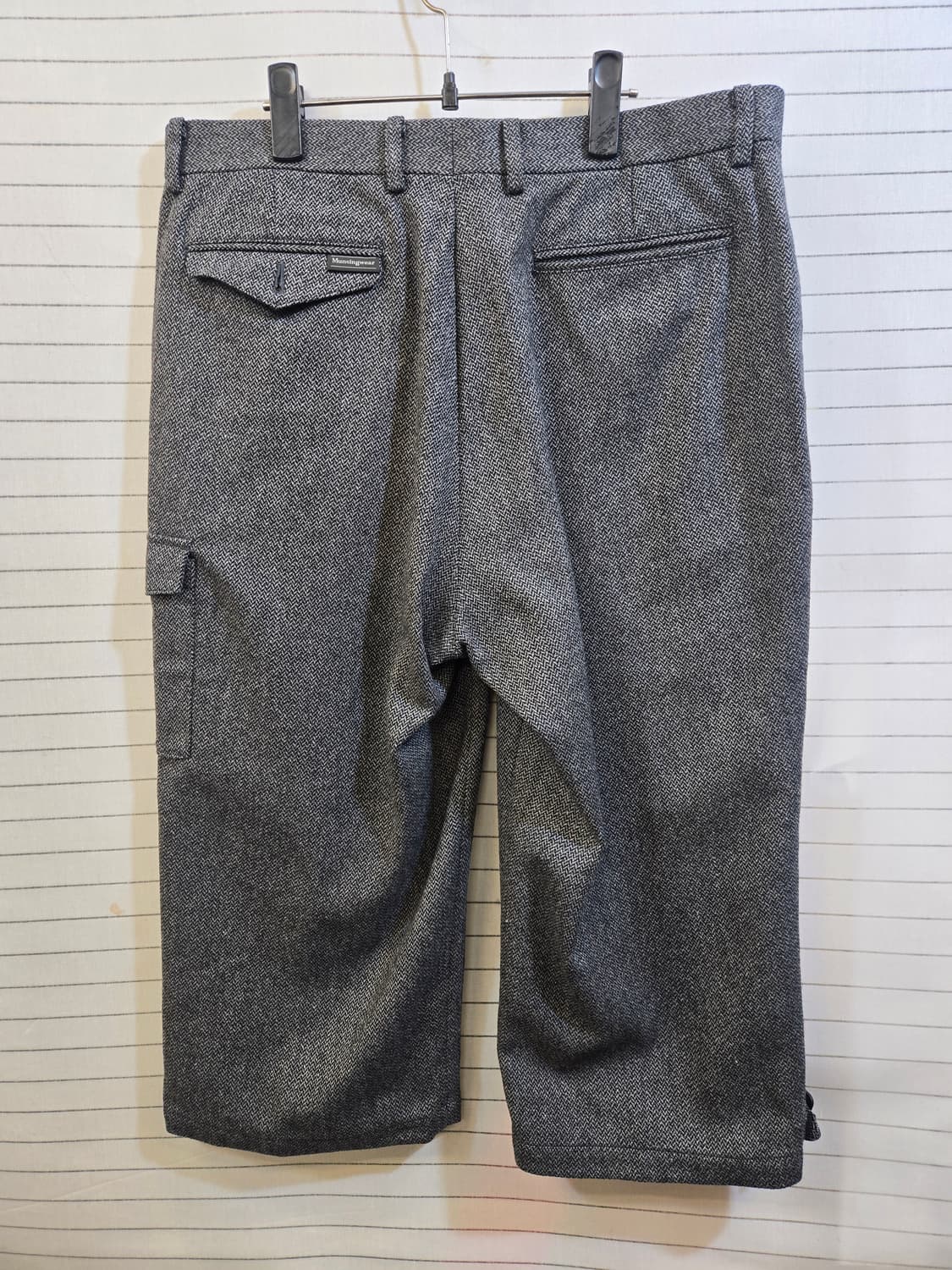 먼싱웨어 그랜드슬램 헤링본 카고 반바지 상품이미지9