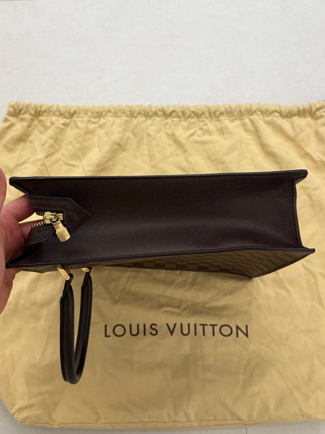 루이비통 다미에 에벤 삭 플라 토트백 상품이미지7