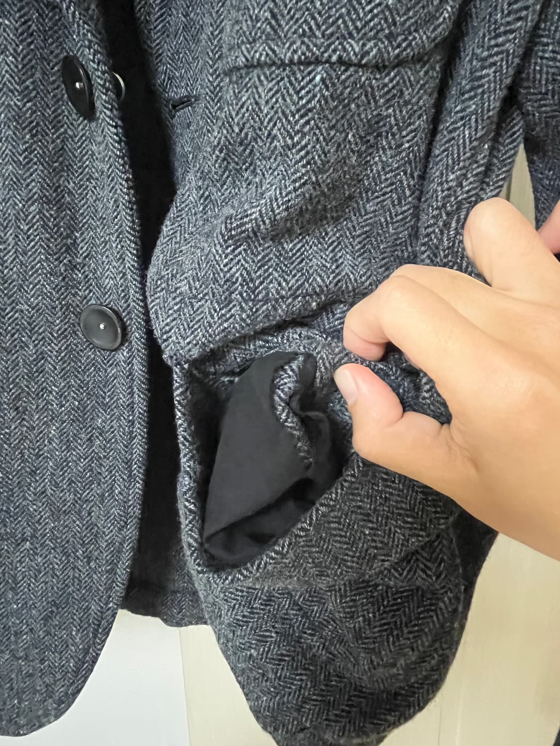 엔지니어드가먼츠 베드포드 자켓 헤링본 울 트위드  상품이미지9