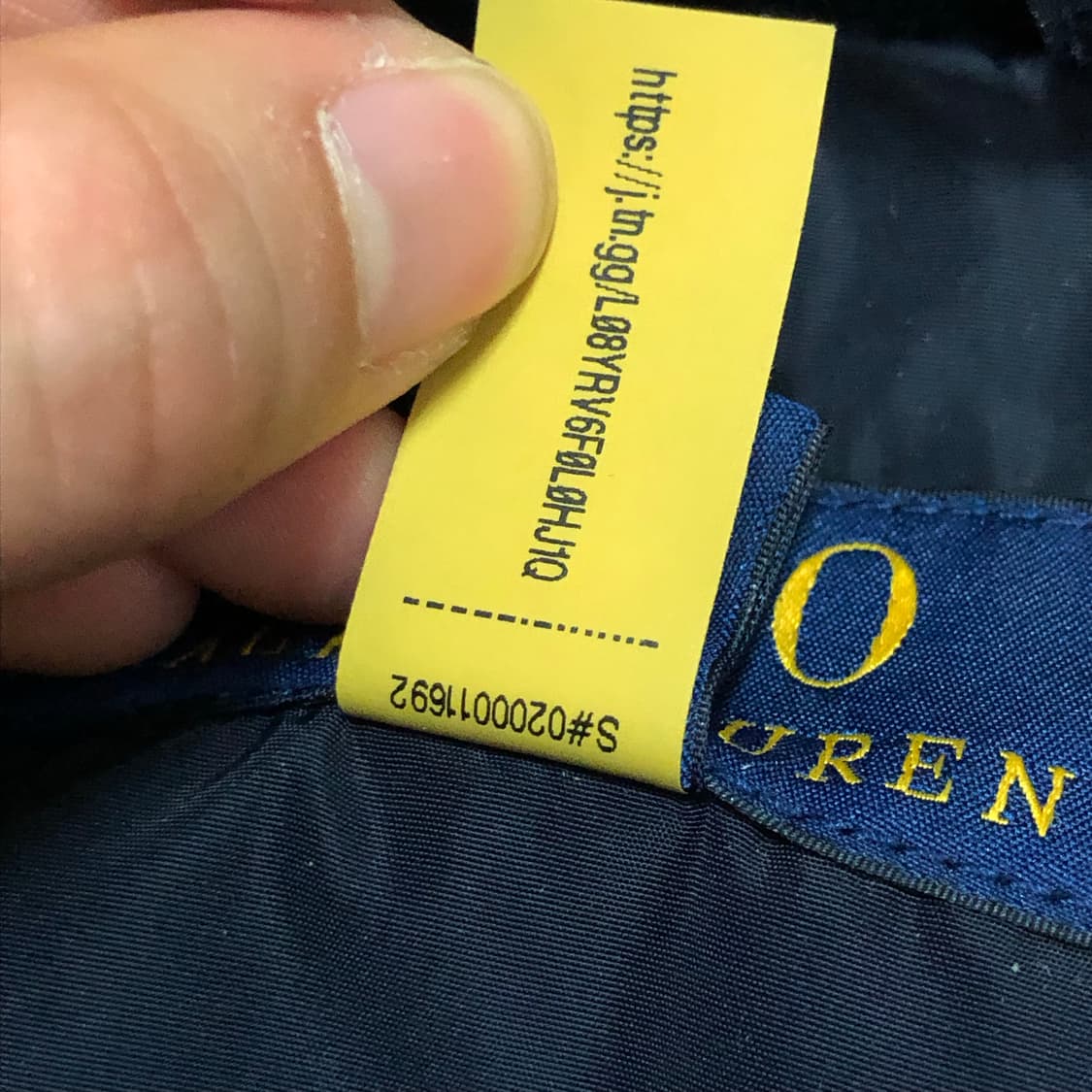 폴로 랄프로렌 히든후드 블루종 자켓 상품이미지6