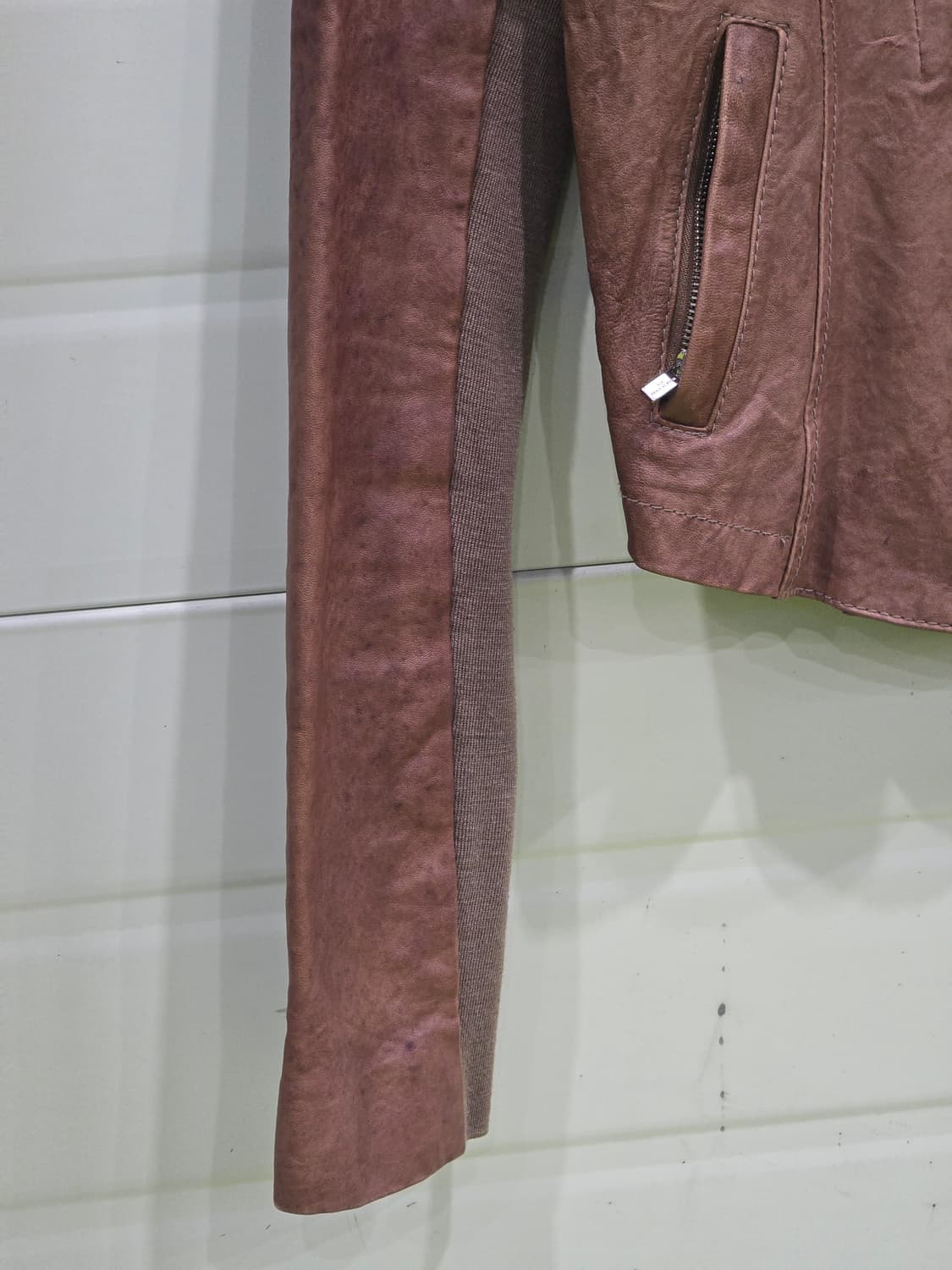 VOV 브라운 가죽 자켓 상품이미지7