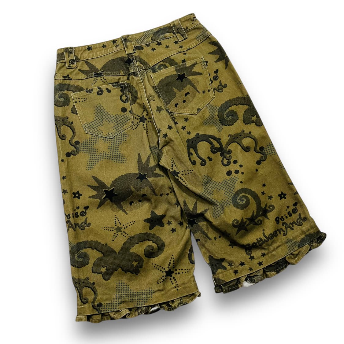 American Retro Suiso Star Wash Pants 상품이미지4