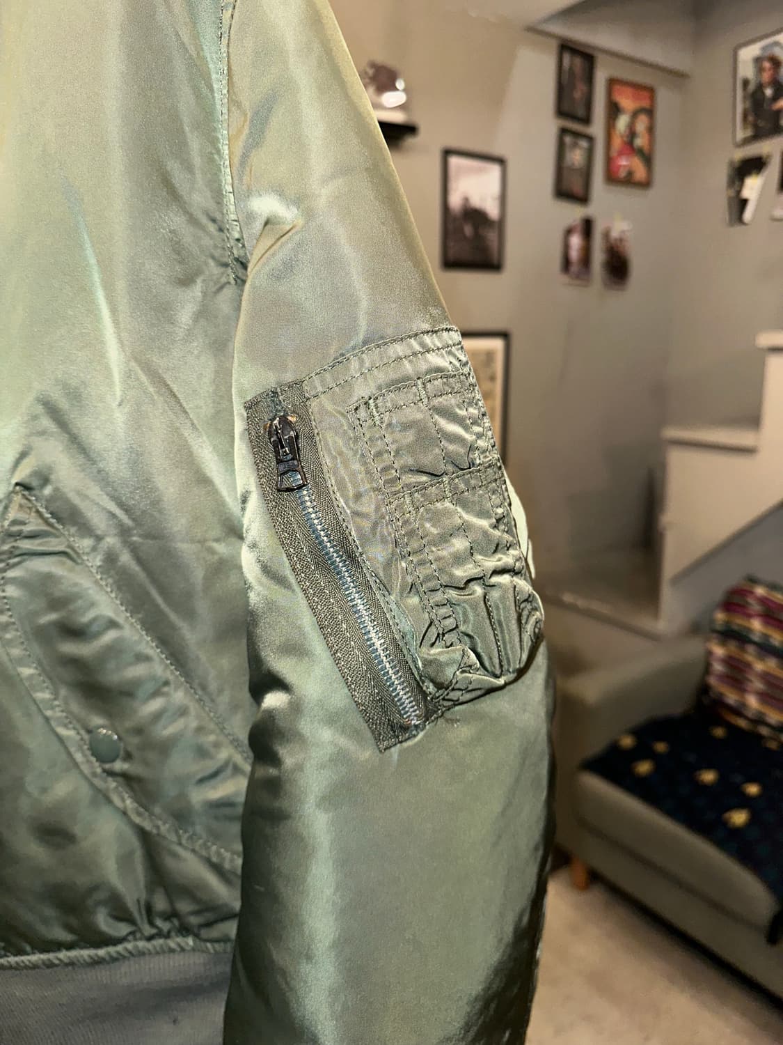 90’s Alpha Industries Ma-1 USA flight  상품이미지8