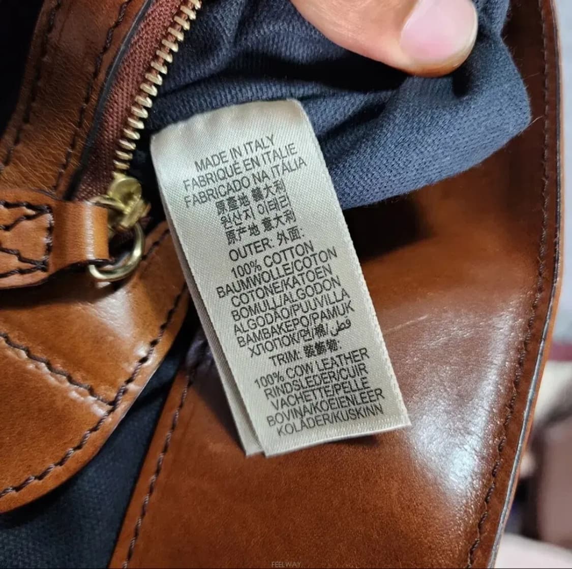 버버리 카프스헤이마켓 체크 토트백 상품이미지10