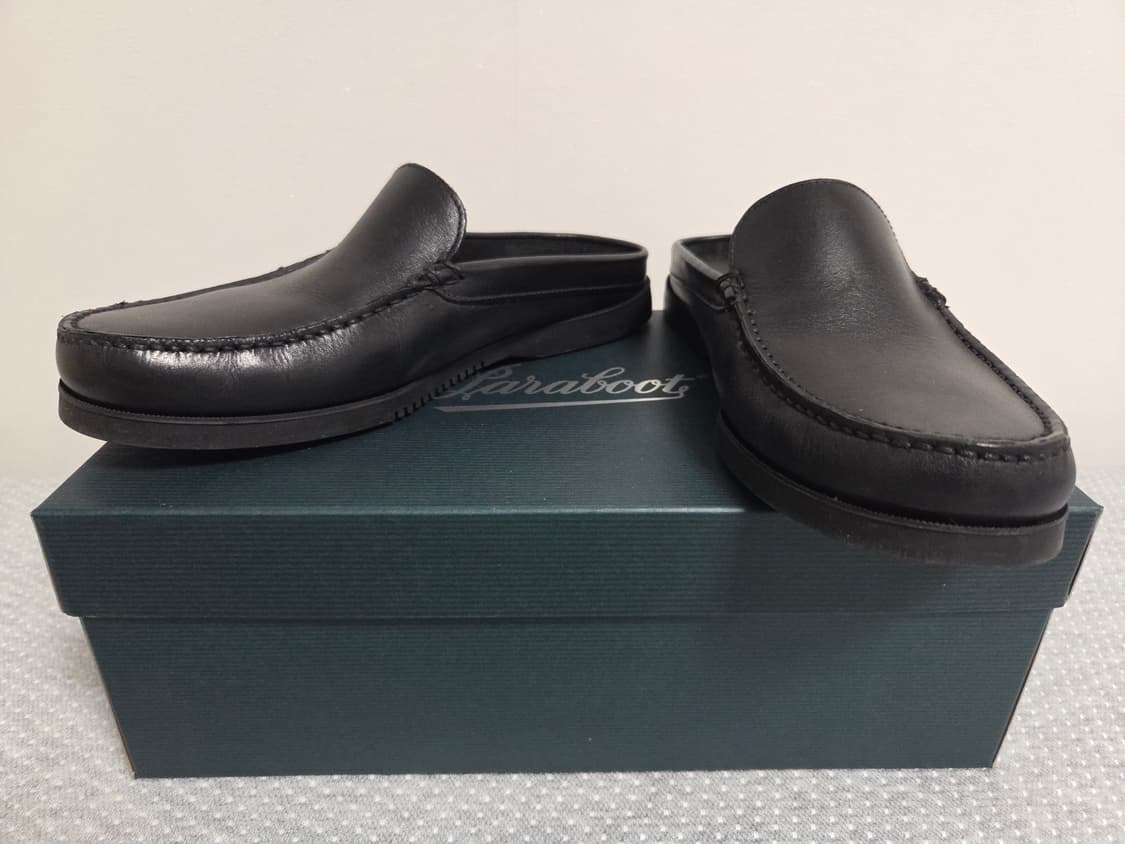 파라부트 바하마 마린 뮬 로퍼 블랙 6.5 사이즈 상품이미지1