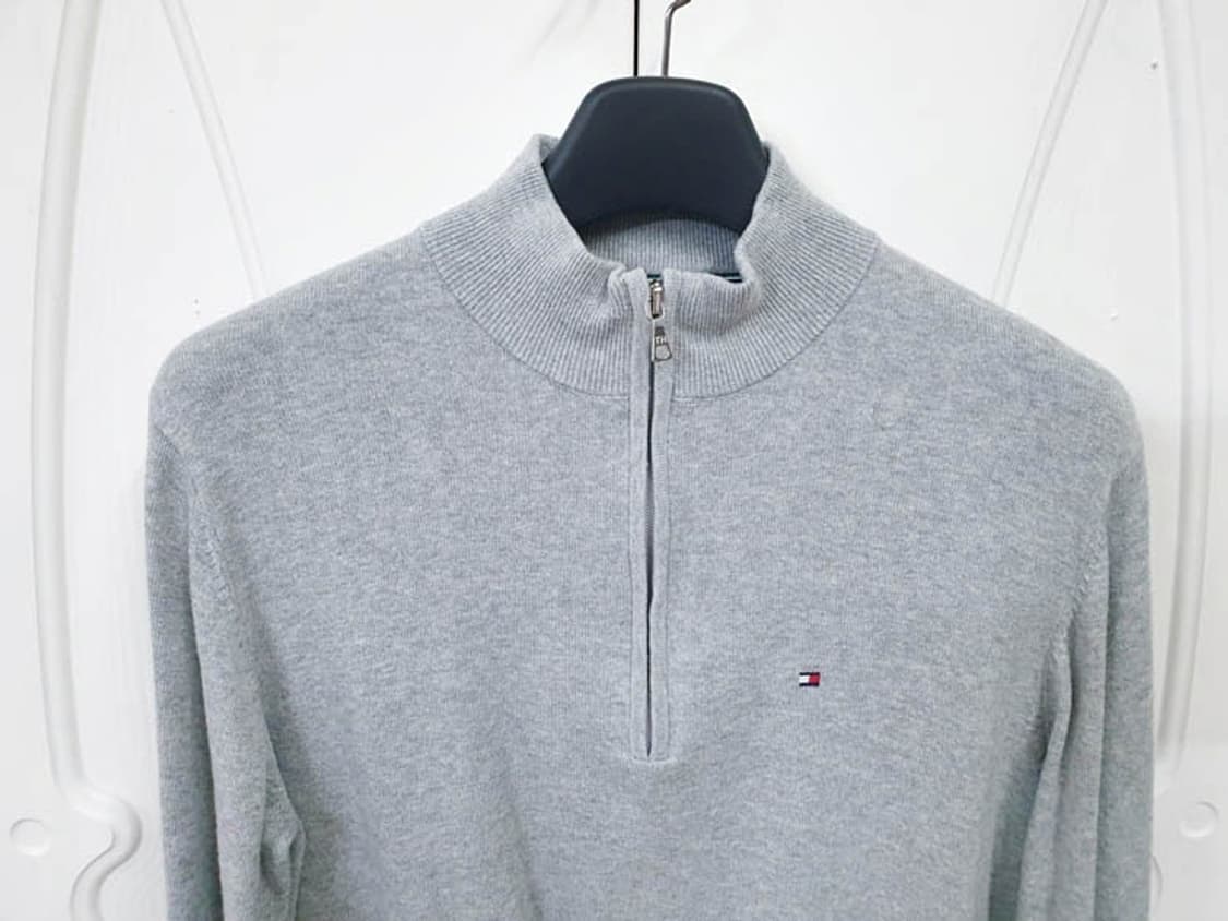 타미힐피거 남성 반집업 긴팔티 100 상품이미지2