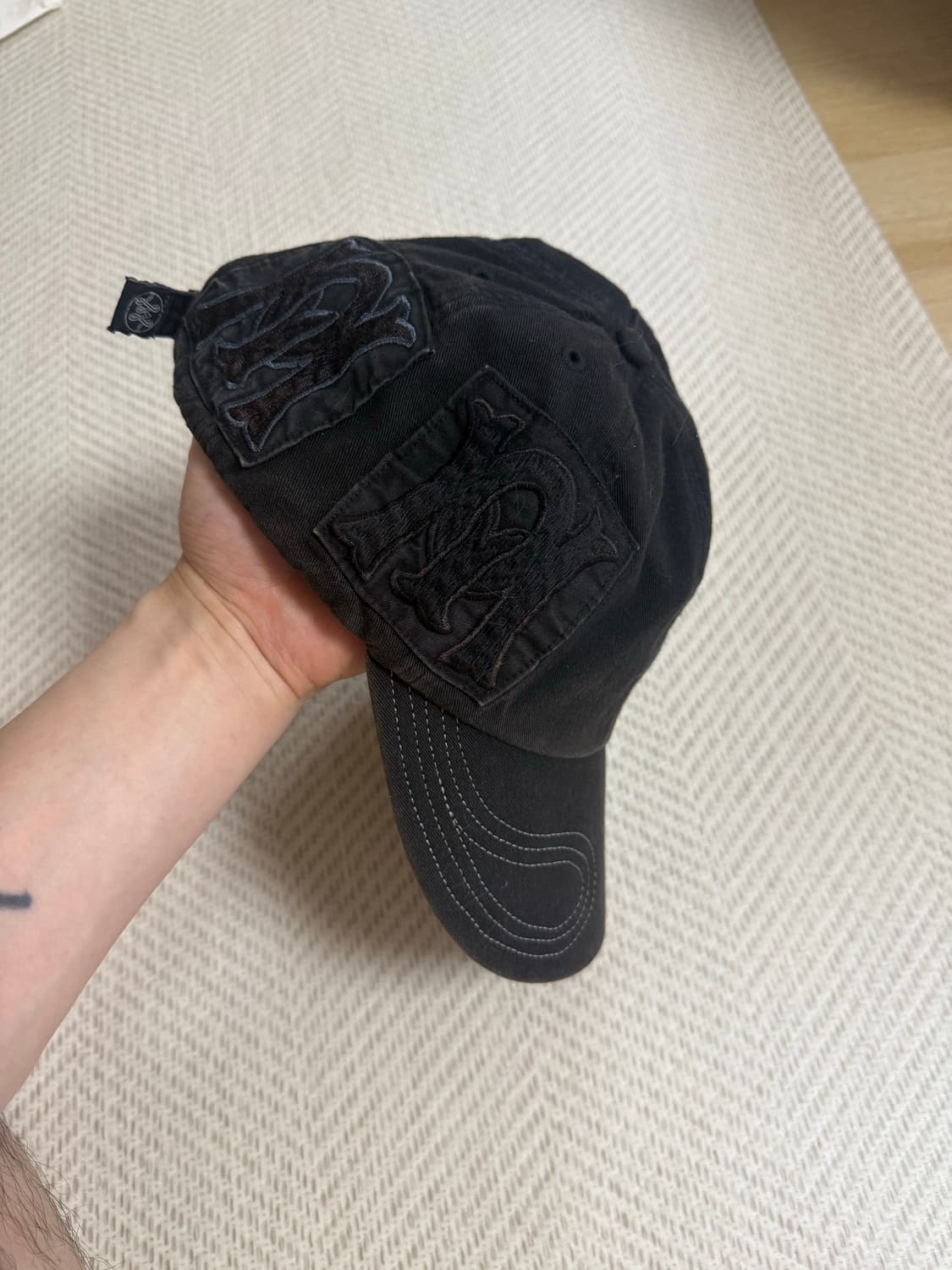 mpq 패치워싱볼캡 상품이미지3