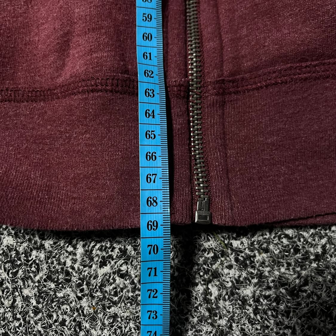 아베크롬비 후드집업 버건디 상품이미지5