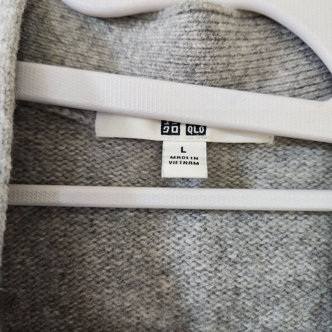 유니클로 모 혼방 가디건 L(M) 상품이미지5