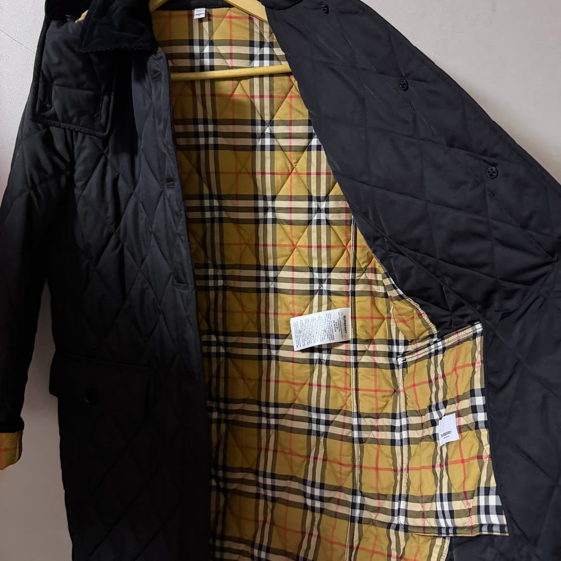 버버리 데레햄 퀼팅 자켓 8057169 M (66-77) 상품이미지5