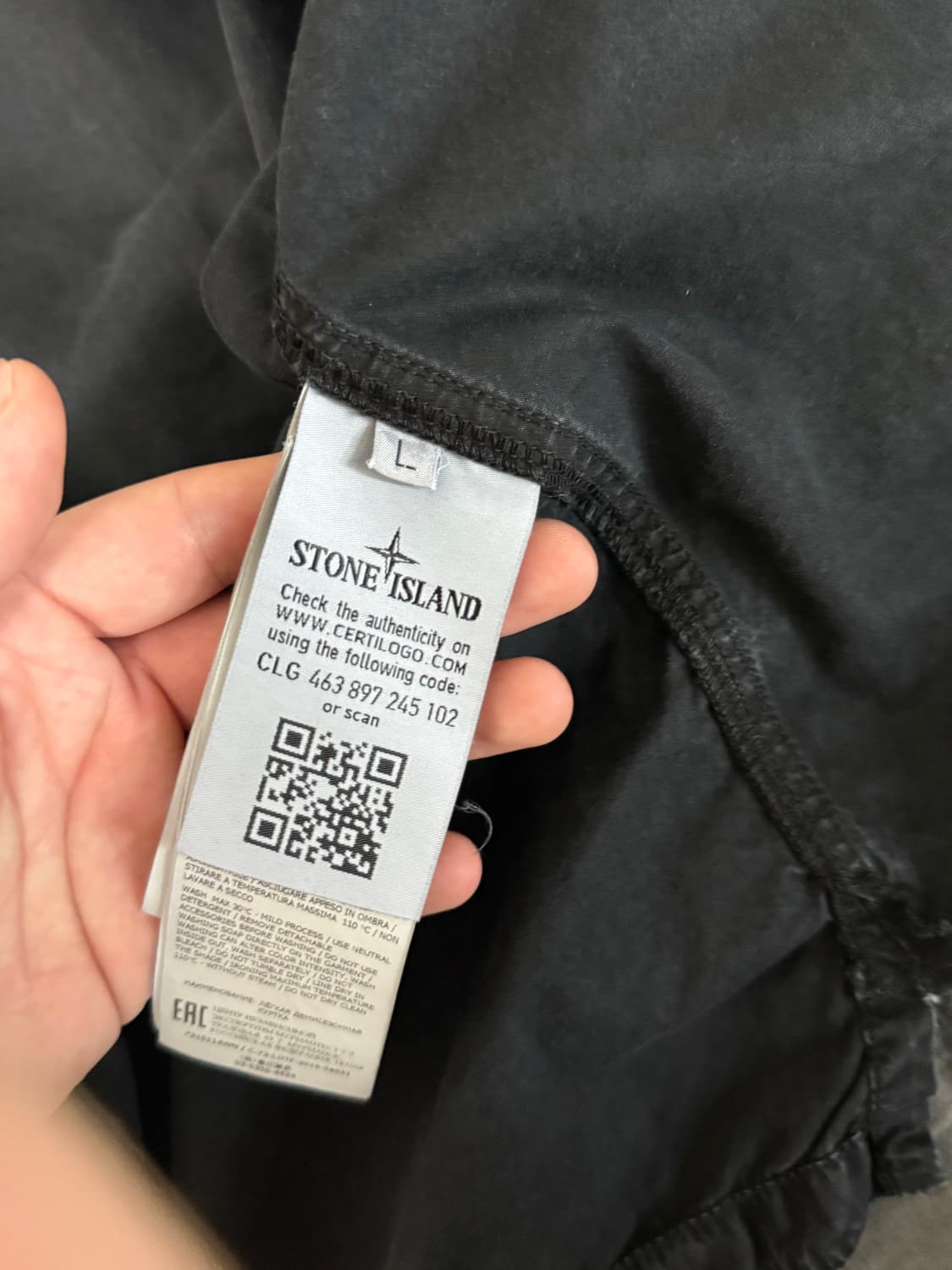 스톤 아일랜드 자켓 (L) 상품이미지3