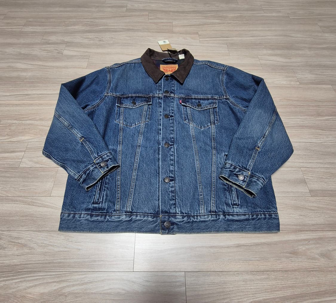 리바이스 / 타탄체크안감 기모 트러커 / XL 상품이미지2