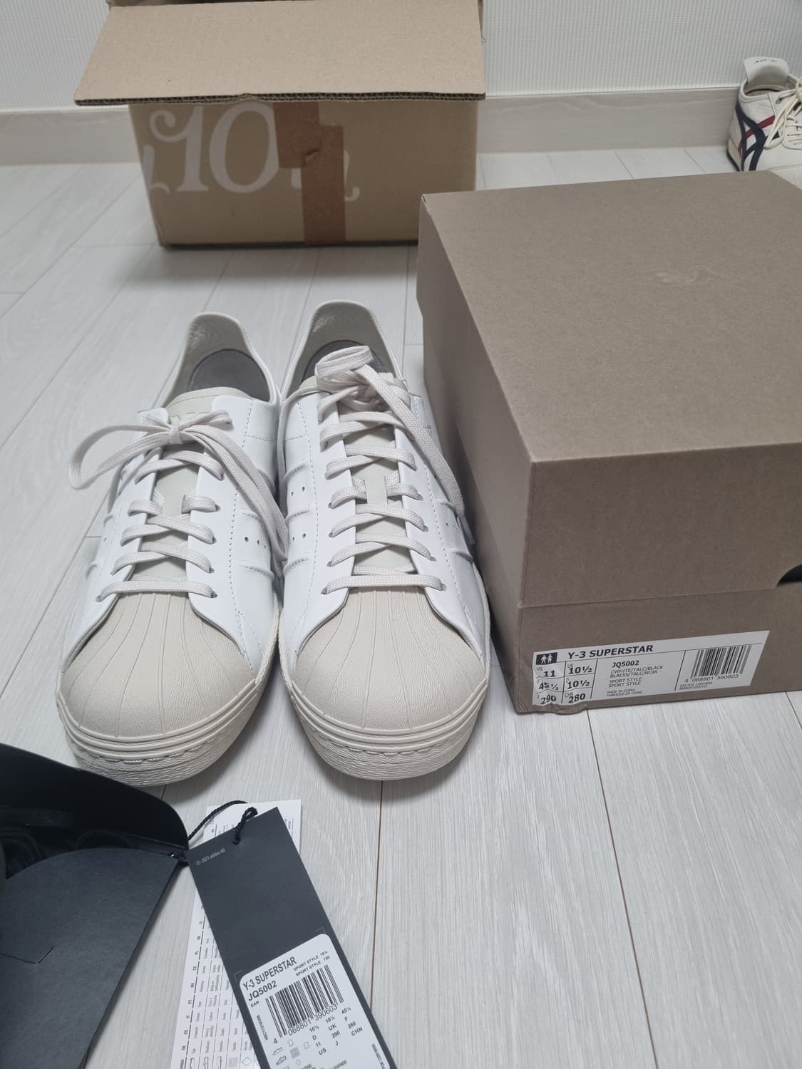 [290] Y-3 슈퍼스타 화이트토크 JQ5002 상품이미지2