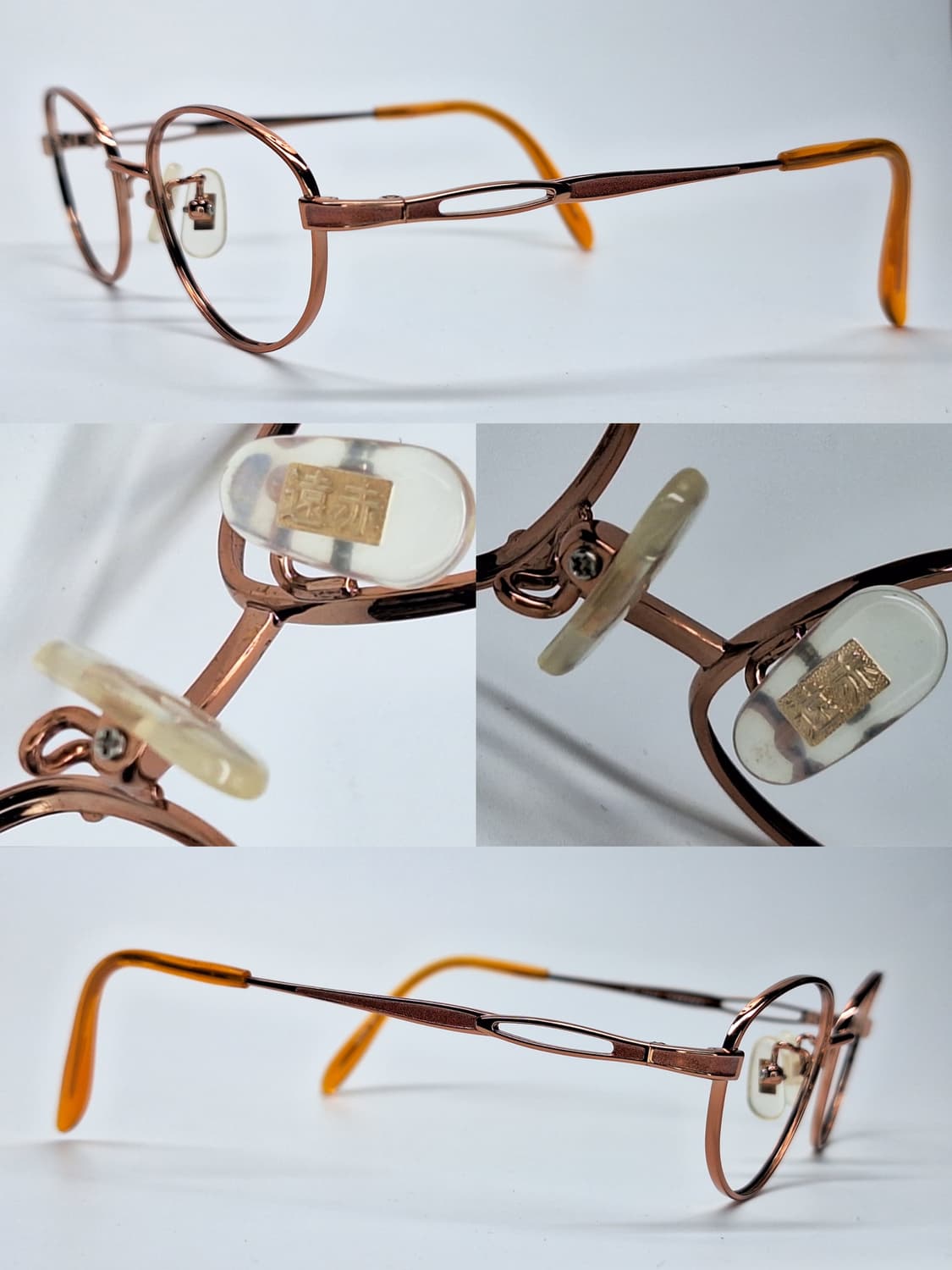 일본 하우스 브랜드 CERASEE CS-4534 순수 티타늄 오발 안경테 상품이미지7