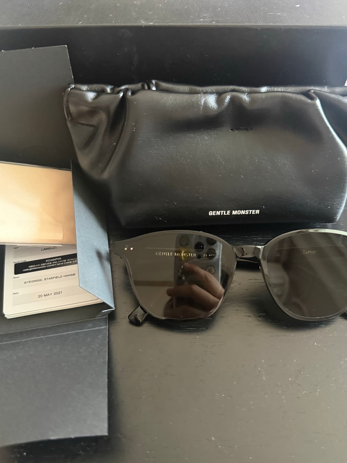 젠틀몬스터 랭 01 팔아요 상품이미지2