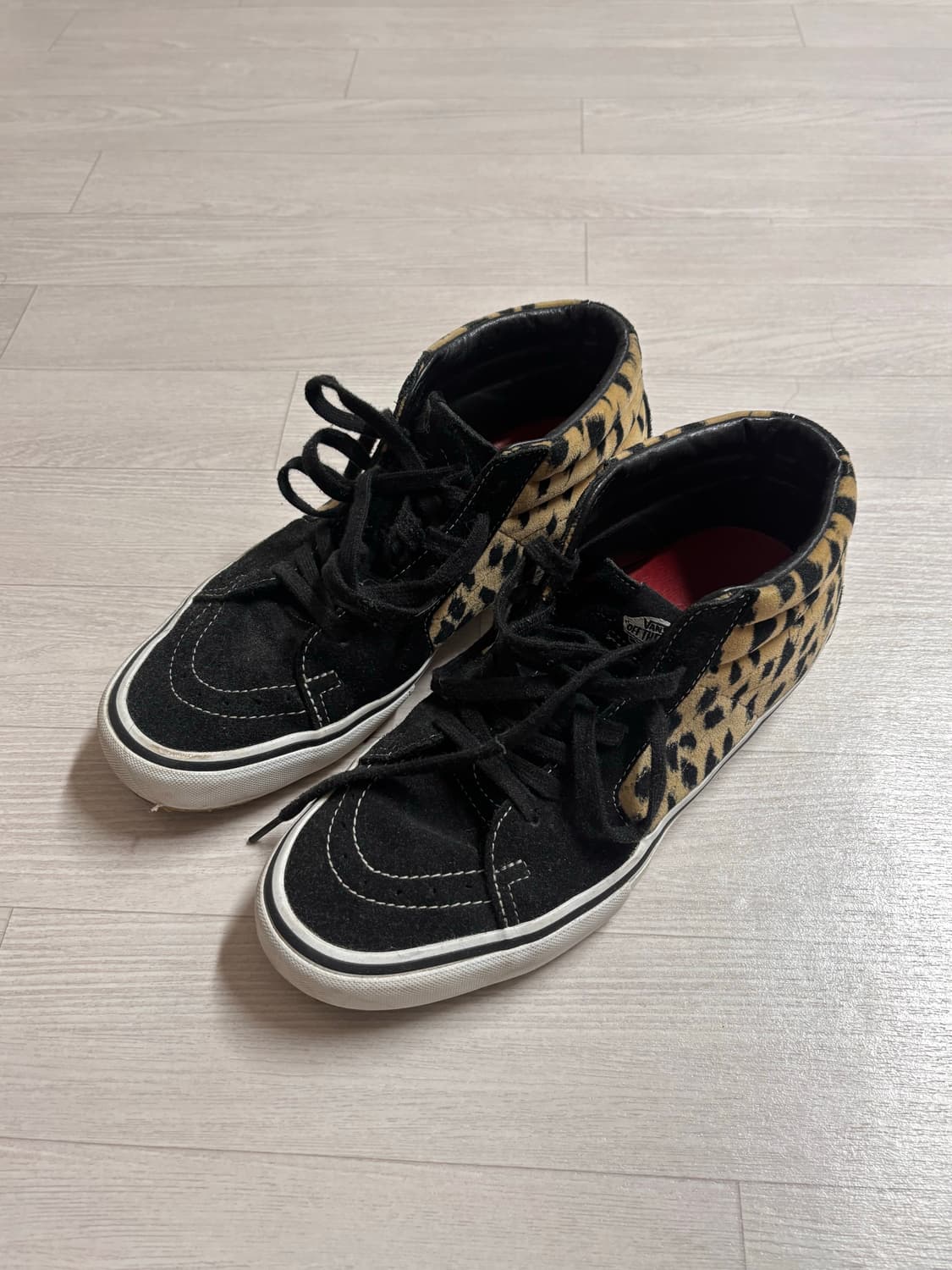 슈프림 반스 레오파드 블랙 상품이미지1