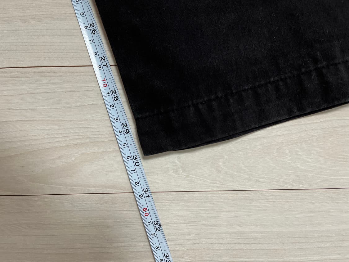 (28) 이지갭 발렌시아가 사틴 카고 팬츠 블랙 상품이미지4