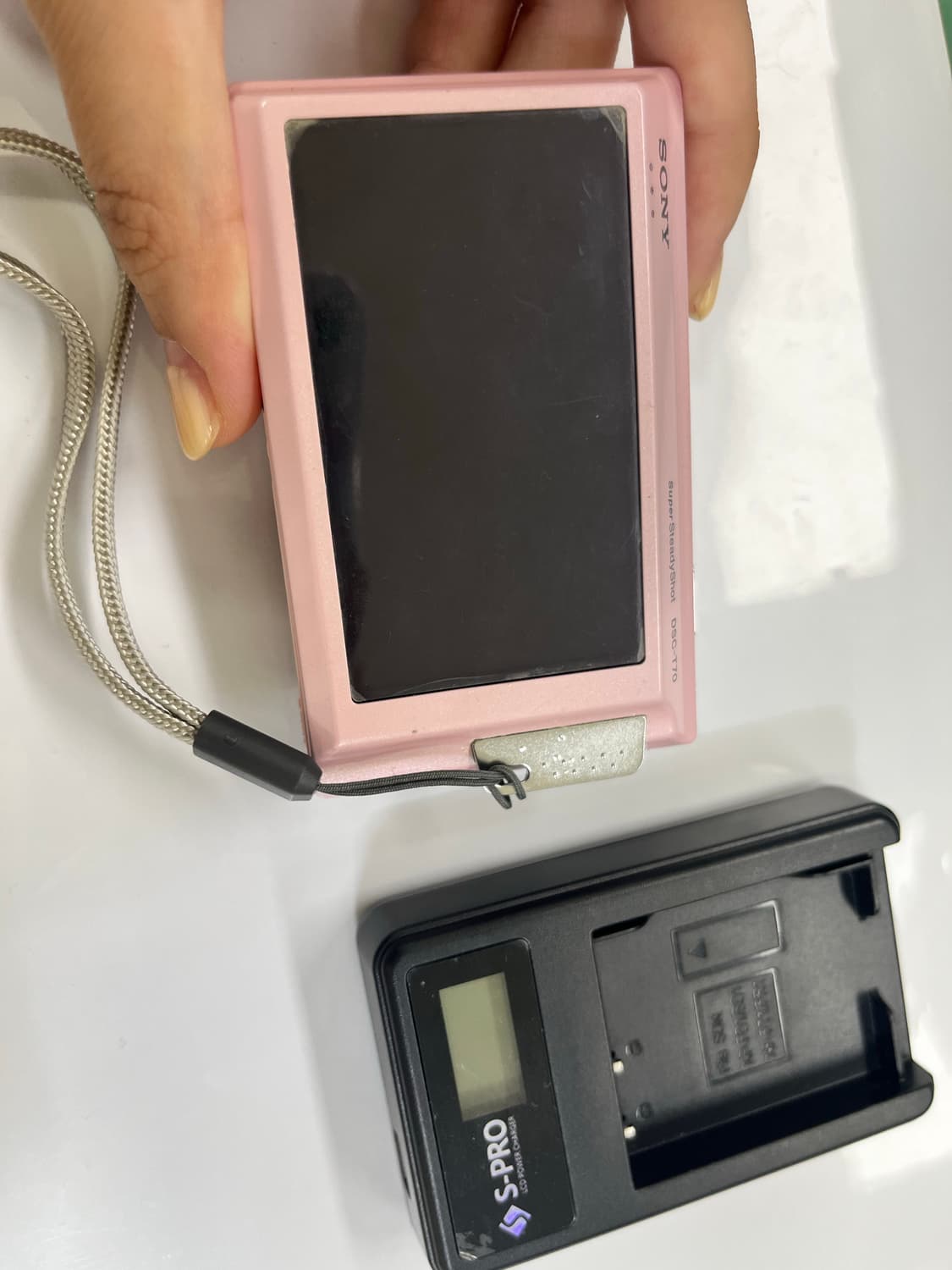 소니 Cyber-shot DSC-T70 핑크색 상품이미지3