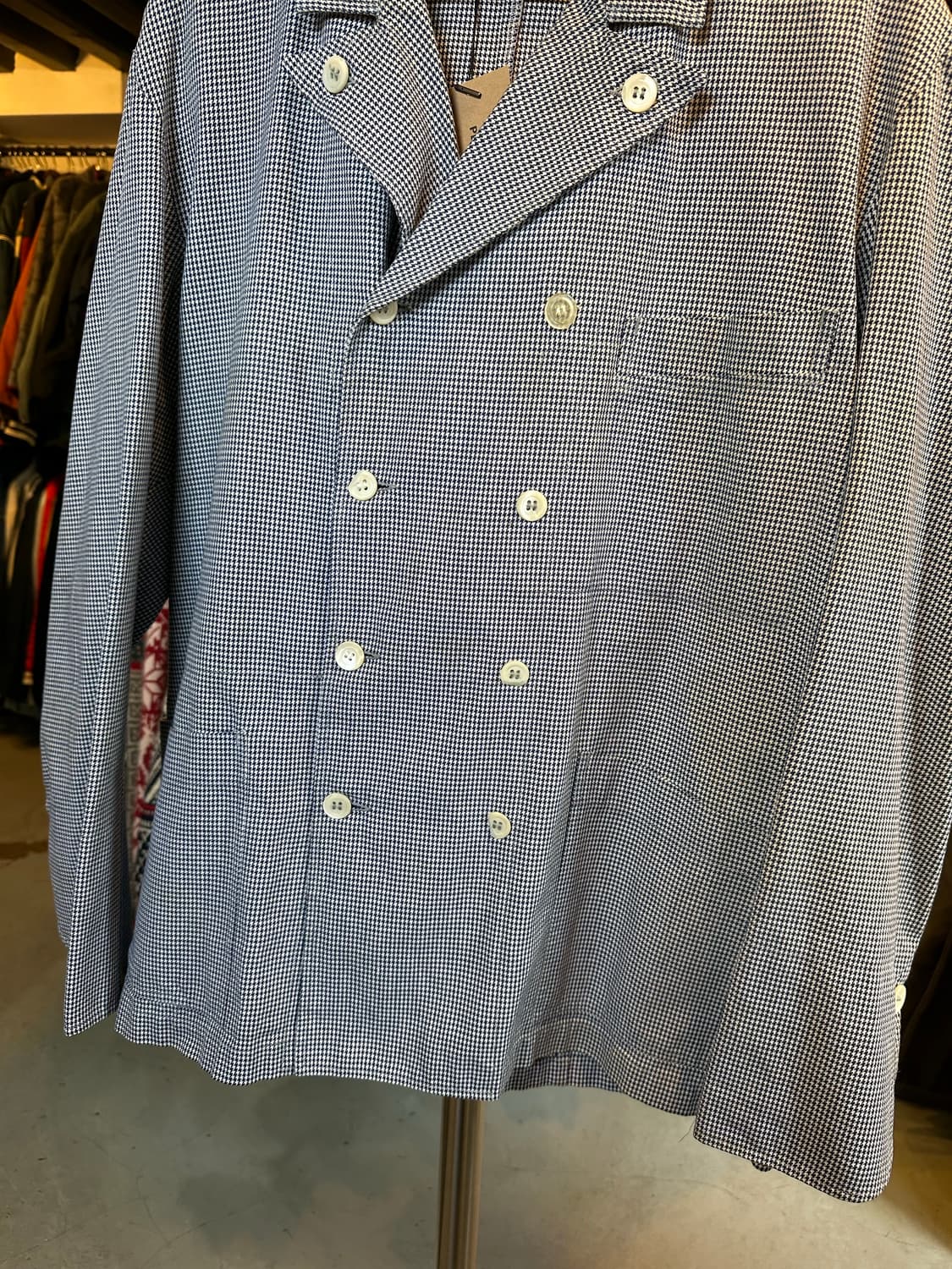 70-80s Bragard 프렌치워크웨어 더블 브레스트 자켓 상품이미지4