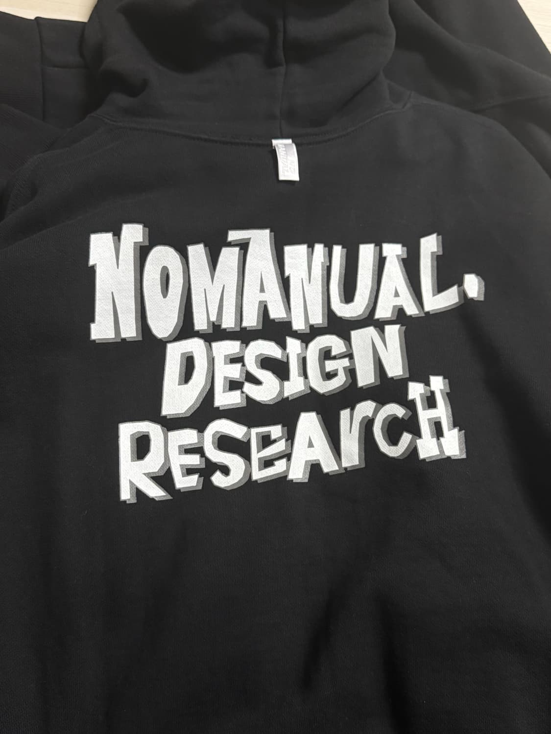 노매뉴얼 후드티 s 상품이미지3