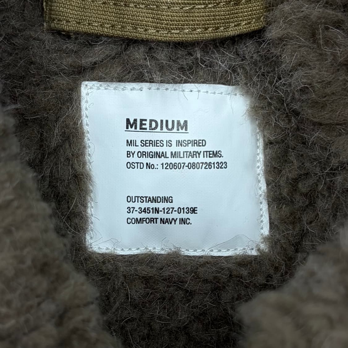 Outstanding USN deck jacket 아웃스탠딩 덱자켓 상품이미지5