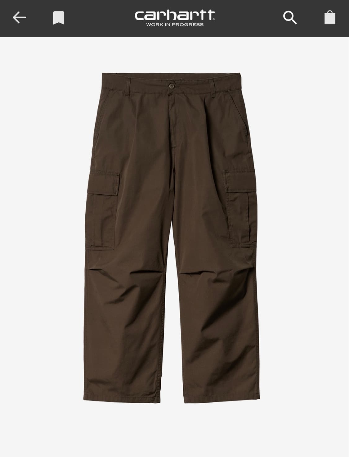 칼하트 콜 카고 팬츠 레인 리베리카 린스드 30 상품이미지4