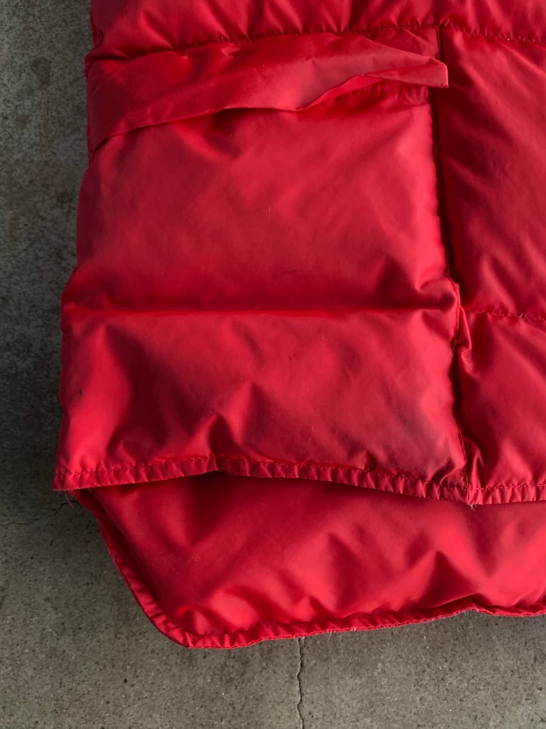 80-90s 엘엘빈 트레일 모델 다운 베스트 상품이미지4