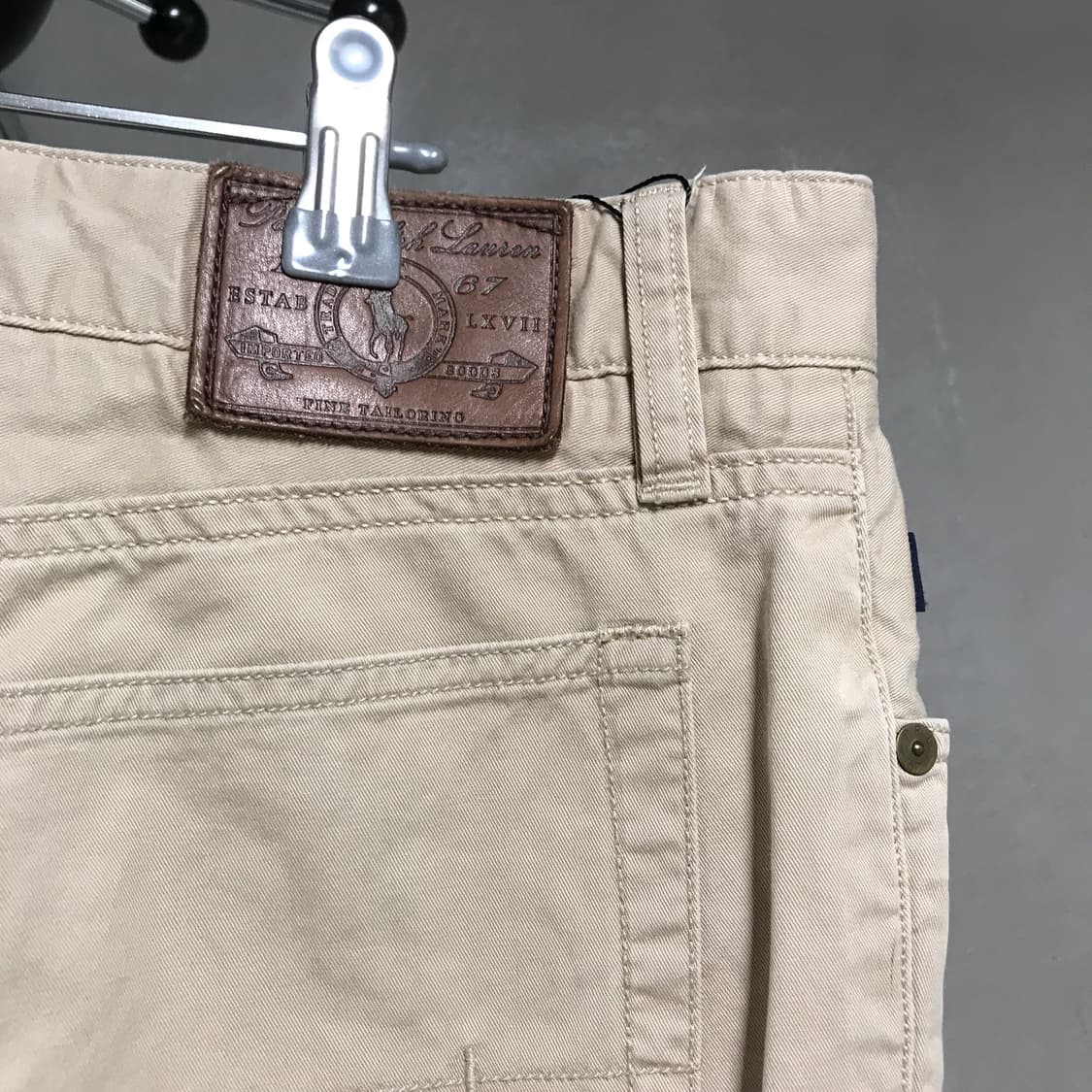 폴로 랄프로렌 코튼 팬츠 베이지 34/32 상품이미지5