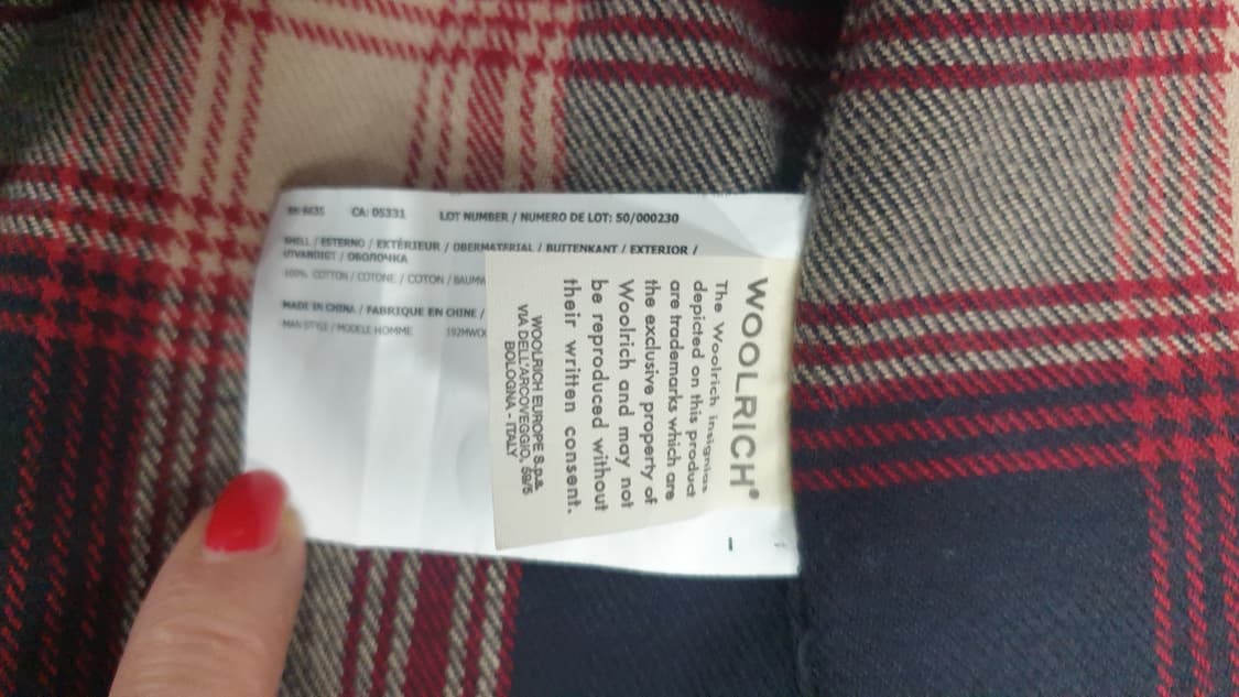 울리치 체크 셔츠 USA S EU M 상품이미지6