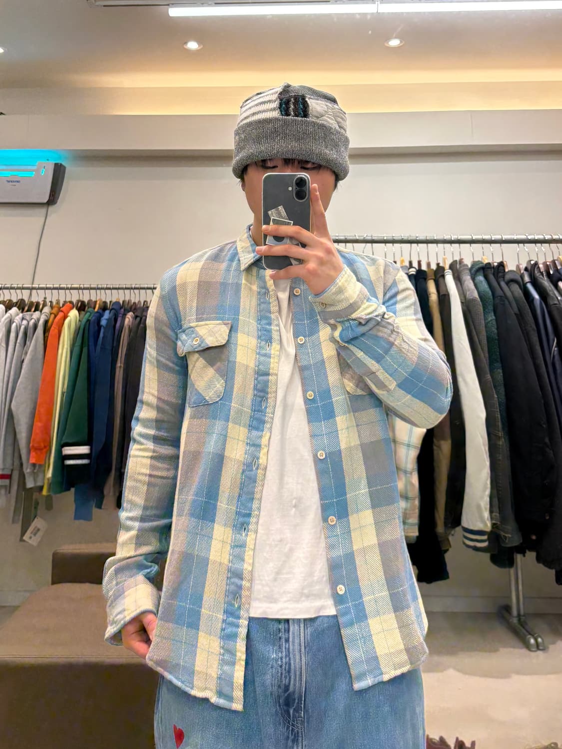 리바이스 웨스턴 체크 셔츠 상품이미지8