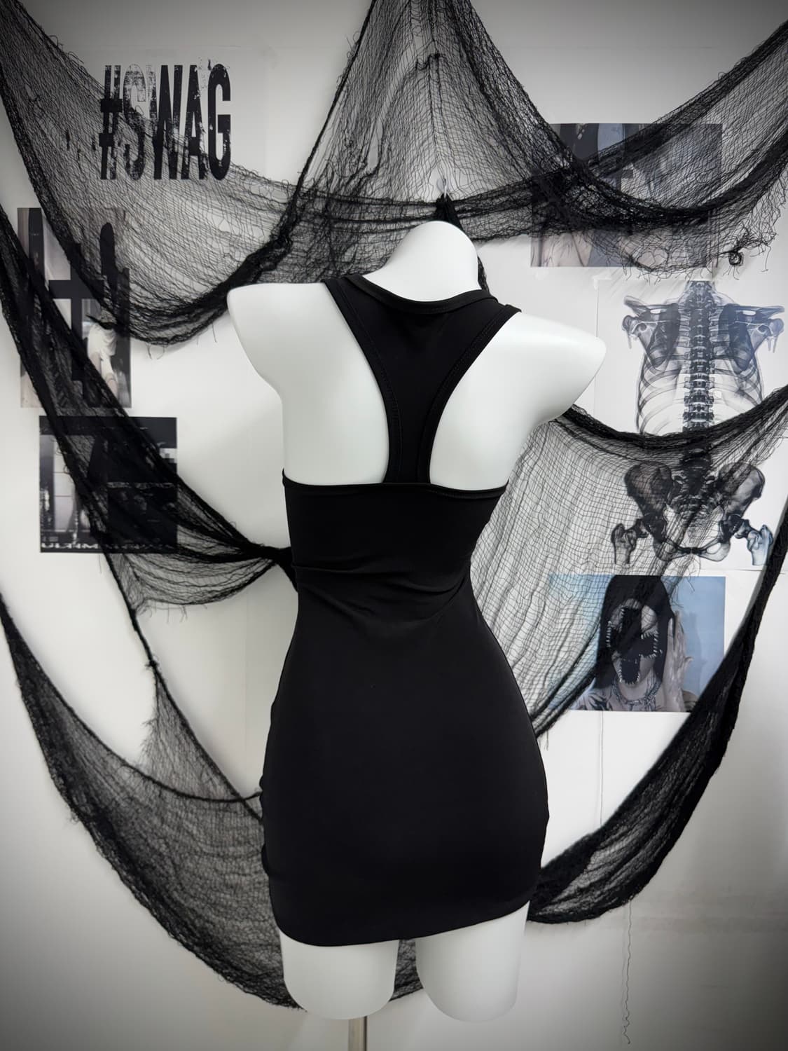 Gal mood printing sleeveless onepiece 상품이미지4