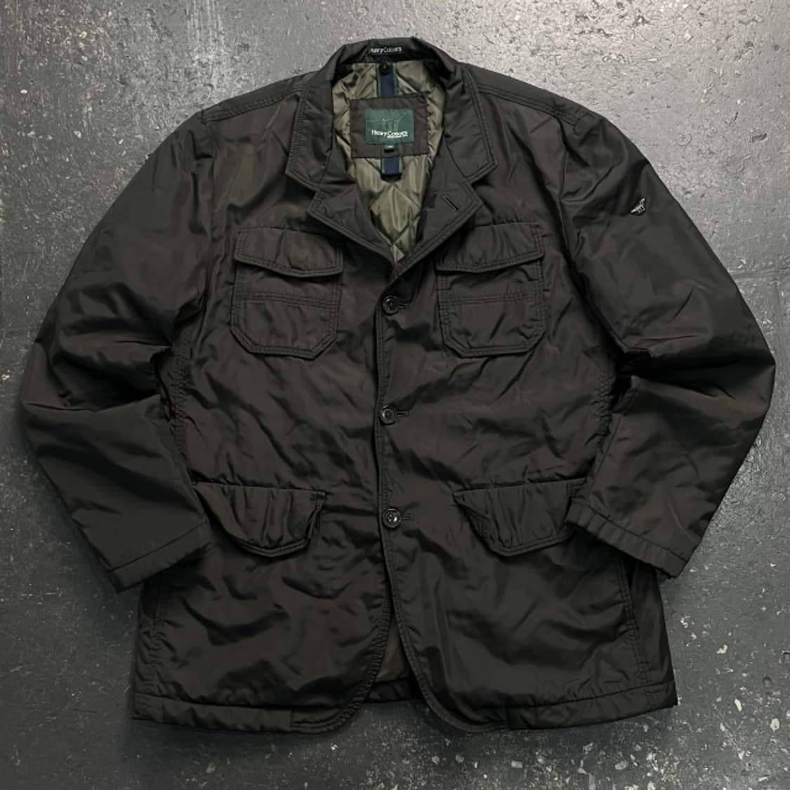 105 헨리코튼 나일론 누빔 자켓 상품이미지1