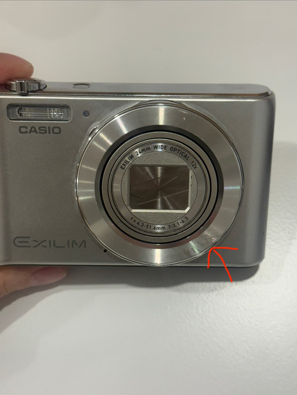 카시오 엑슬림 zs240 실버 상품이미지4