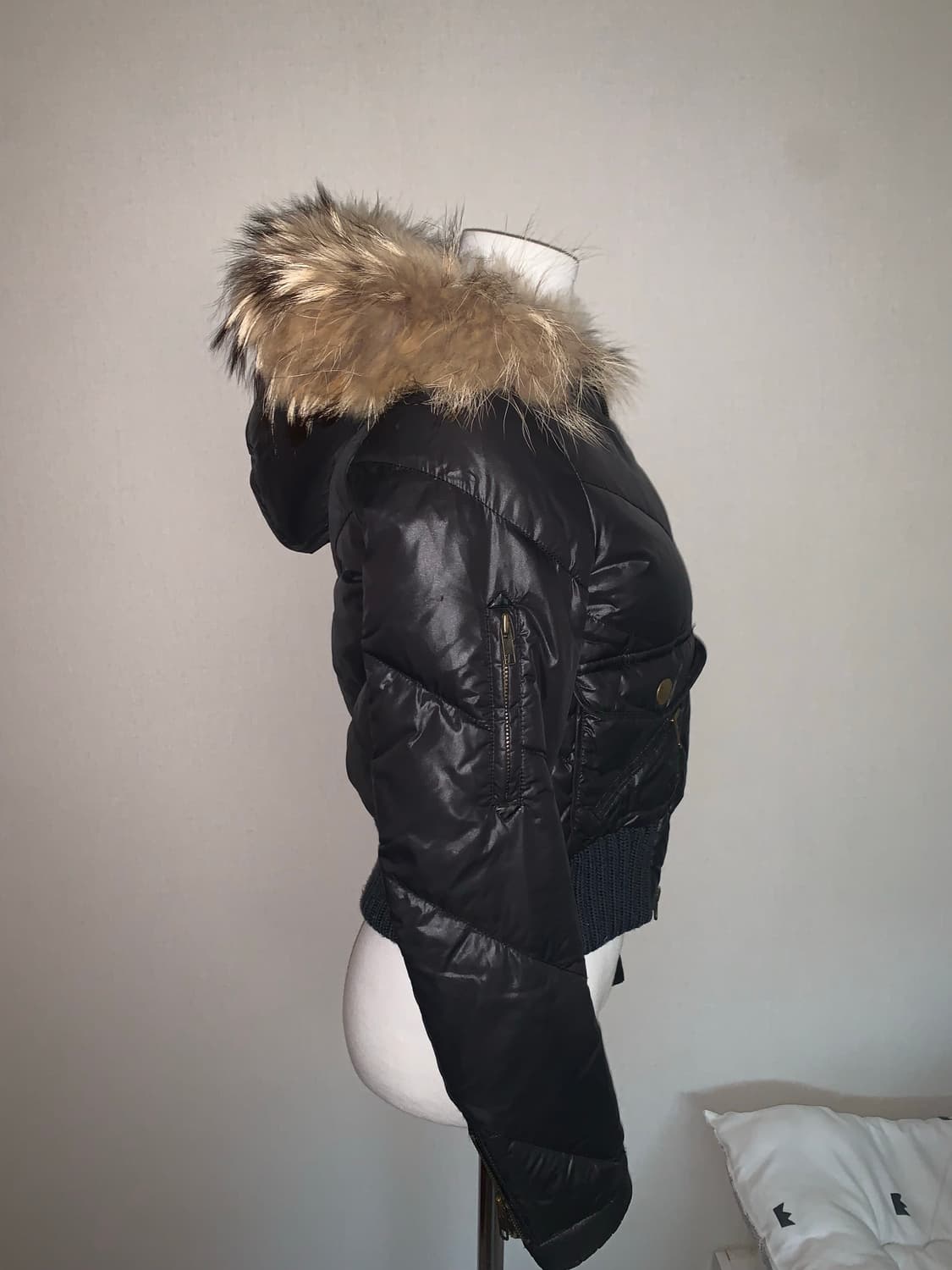 빈티지 퍼 패딩 점퍼 상품이미지2