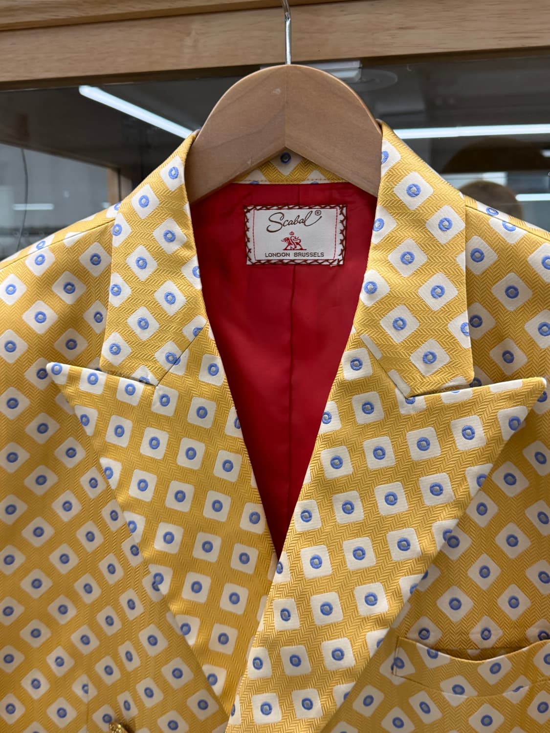 80s geometry double jacket  상품이미지3