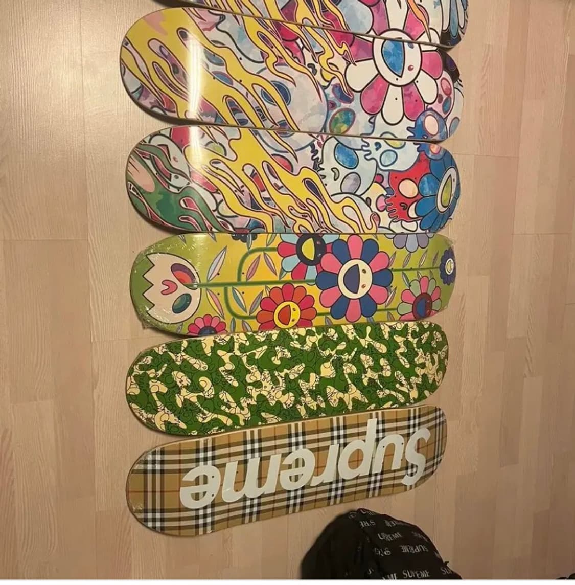 무라카미다카시 스케이트보드 데크 세트 상품이미지2