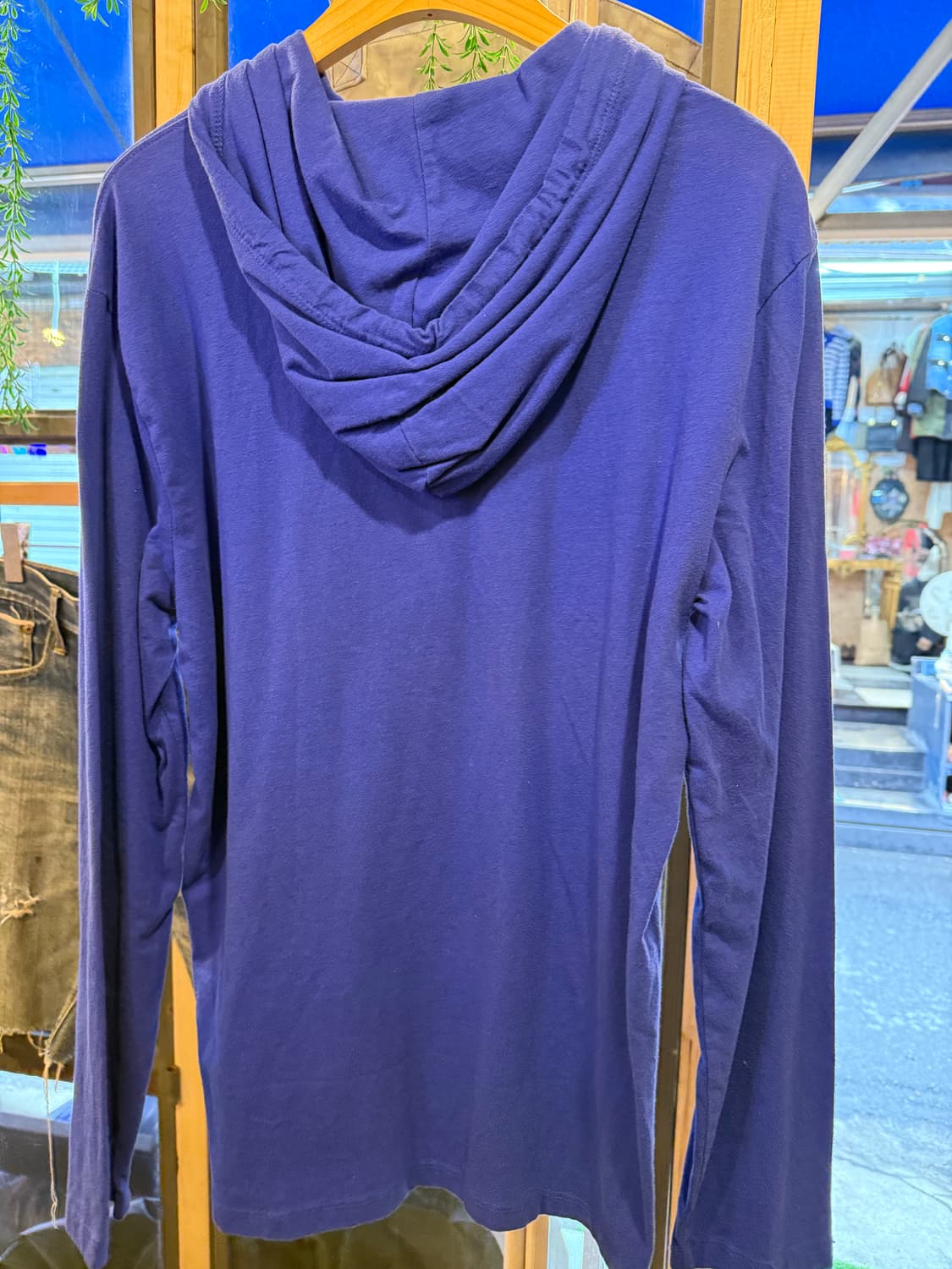 폴로 랄프로렌 베어 후드티 블루 상품이미지2