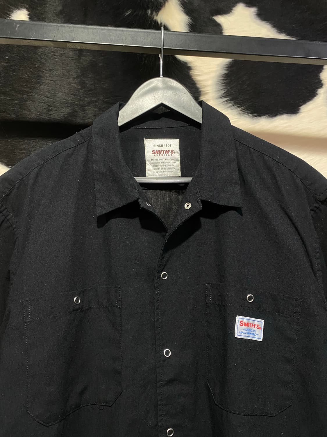 Smith‘s american 패치 디테일 반팔 워크셔츠 상품이미지2