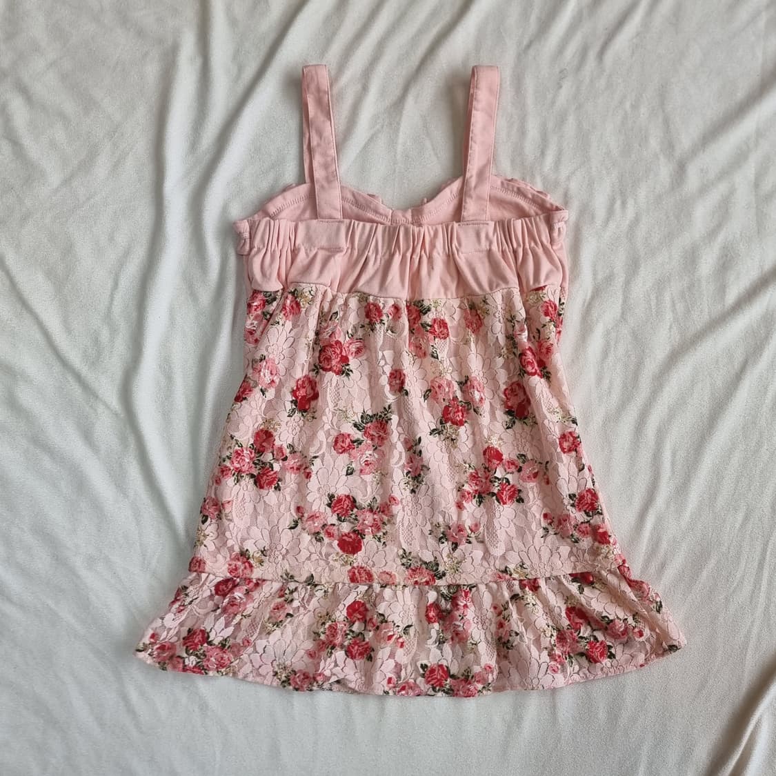 레이스 플라워 튜닉 미니원피스 상품이미지6