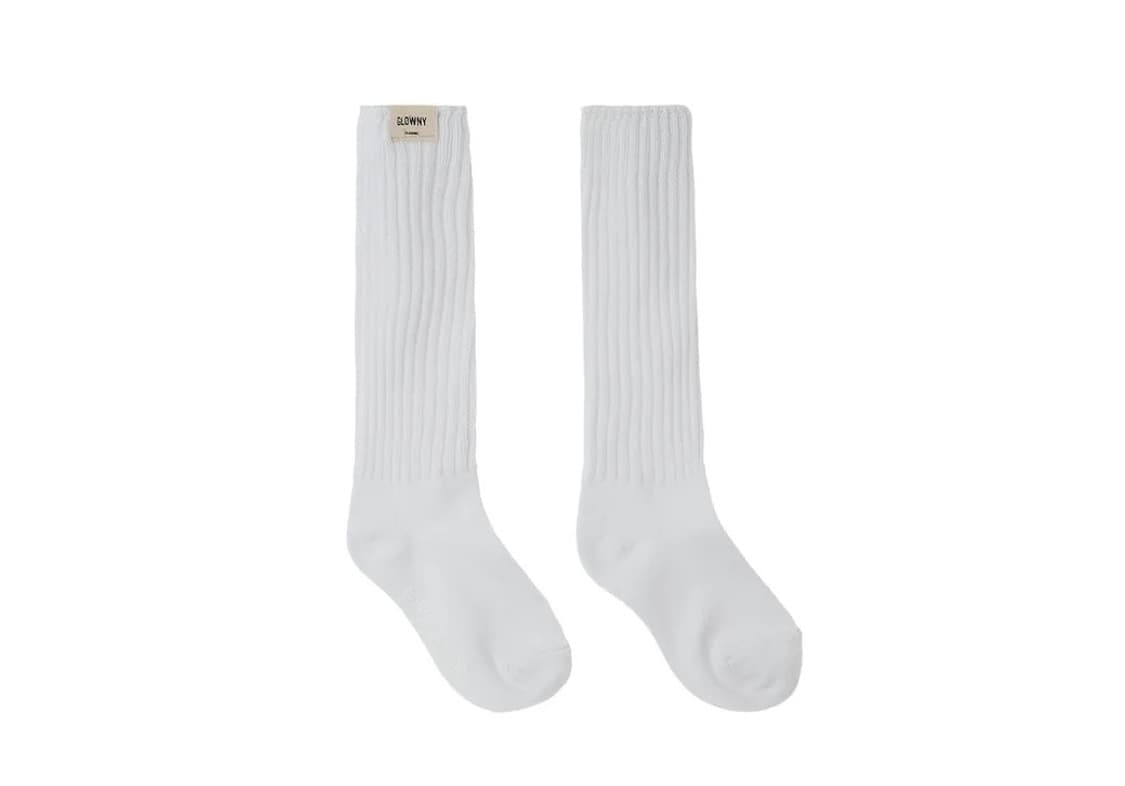 EVERYDAY G KNIT SOCKS (WHITE) 상품이미지1