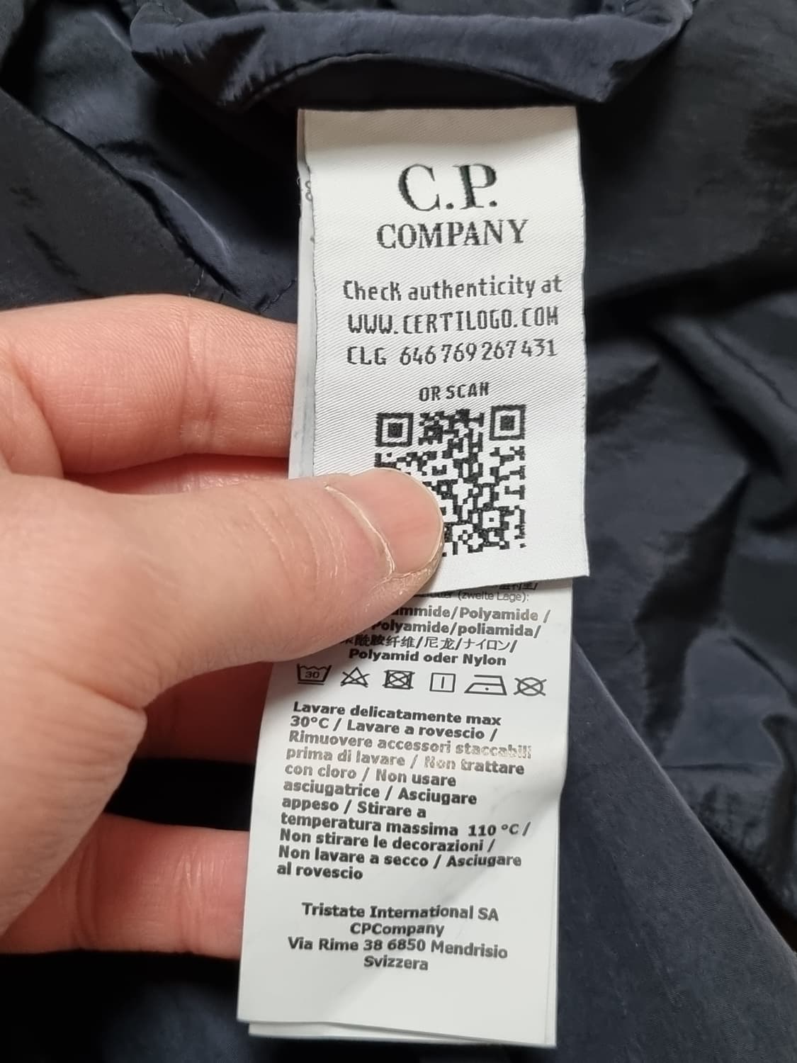 cp컴퍼니 크롬 포켓 바람막이 상품이미지5