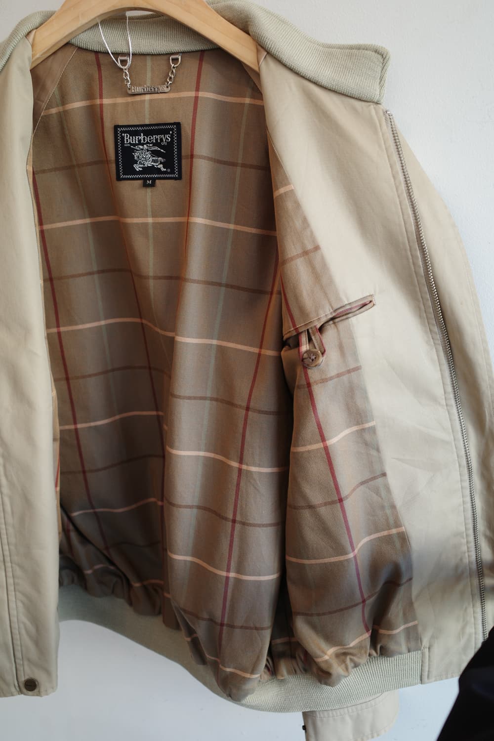 90s Burberrys 버버리 블루종  상품이미지8