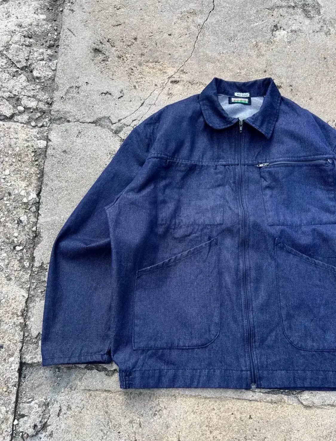 OLD VINTAGE BARBE BLEUE 데님프 렌치워크자켓 상품이미지4